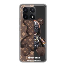 Силіконовий чохол для Xiaomi POCO F6 Pro (Ведметик Луі Віттон)