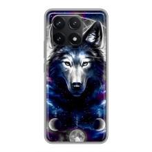 Захисні чохли для Поко Ф6 Про (AlphaPrint) (ХІТ продаж) ВОВК (Вовк)