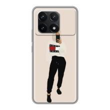 Силиконовый Чехол на Xiaomi POCO F6 Pro с картинкой Стильных Девушек (Стильная)