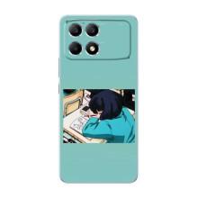 Чехол с персонажами АНИМЕ на Xiaomi POCO F6 – Аканэ Тэндо