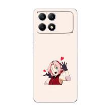 Чехлы Персонажи Аниме Наруто для Xiaomi POCO F6 (AlphaPrint)