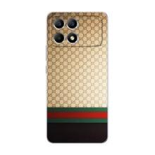 Чехлы Бренд GUCCI для Xiaomi POCO F6 – Фон Гуччи