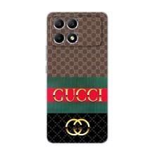 Чехлы Бренд GUCCI для Xiaomi POCO F6 – Стиль GUCCI