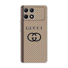 Чехлы Бренд GUCCI для Xiaomi POCO F6 – Стиль Гуччи