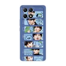 Чехлы BTS для Xiaomi POCO F6 (AlphaPrint)