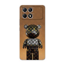 Чехлы для Xiaomi POCO F6 - Bearbrick Louis Vuitton (PREMIUMPrint)