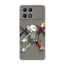 Чехлы для Xiaomi POCO F6 - Bearbrick Louis Vuitton (PREMIUMPrint) (Беарбрик Джордан)