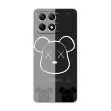 Чехлы для Xiaomi POCO F6 - Bearbrick Louis Vuitton (PREMIUMPrint) (БеарБрик глаза)