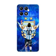 Чохли для Xiaomi POCO F6 (Leo чемпіон) (AlphaPrint) (Мессі збірна)