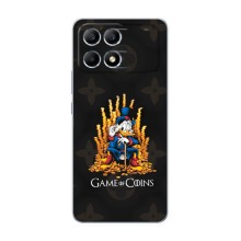 Чехлы для Xiaomi POCO F6 - Скрудж МакДак Louis Vuitton (PREMIUMPrint) (Король денег)