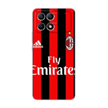 Чохли для Xiaomi POCO F6 (VPrint) - Футбольні клуби (Milan)