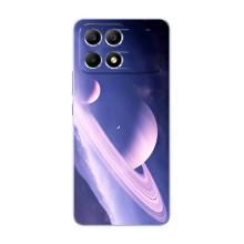 Чехлы КОСМОС для Xiaomi POCO F6 – Планета в космосе