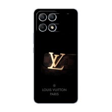 Чехлы Луи Витон для Xiaomi POCO F6 (AlphaPrint - LOUIS VUITTON) (ремешок LV)