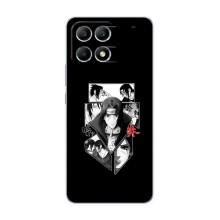 Чехлы на тему: Итачи Учиха для Xiaomi POCO F6 (AlphaPrint)