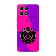 Чохли PSG для Xiaomi POCO F6 (AlphaPrint) (яскравий ПСЖ)