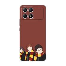 Чехлы с Гарри Поттером для Xiaomi POCO F6 (AlphaPrint)
