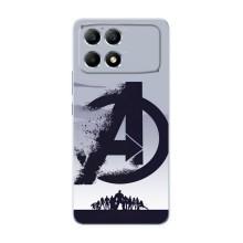 Чехлы с героями Марвел Xiaomi POCO F6 (VPrint) – Команда А