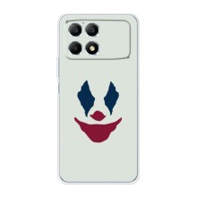 Чехлы с картинкой Джокера на Xiaomi POCO F6 (Лицо Джокера)