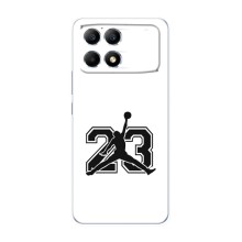 Чохли для Xiaomi POCO F6 - з картинкою JORDAN (AlphaPrint) (Jordan 23)