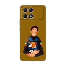 Чохли з картинкою собаки Патрон для Xiaomi POCO F6 (AlphaPrint) (ЗСУ Патрон)