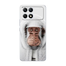Чохли з Мавпами NFT для Xiaomi POCO F6 (AlphaPrint) (мавпа NFT в тату)