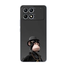 Чохли з Мавпами NFT для Xiaomi POCO F6 (AlphaPrint) (Мавпа NFT)