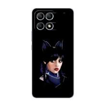 Чехлы с принтом Уэнсдей на Xiaomi POCO F6 – Милая Уэнсдей