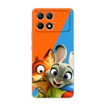 Чехлы ЗВЕРОПОЛИС для Xiaomi POCO F6 (Ник и Хопс)