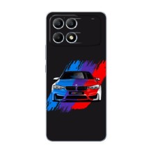 Чехол BMW для ПОКО Ф6 – Цветная БМВ