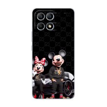 Чехол Disney Mouse Xiaomi POCO F6 (PREMIUMPrint) (Семья Маусов)