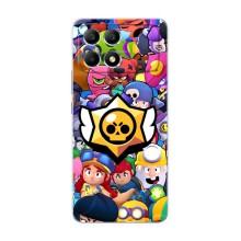 Чехол для Xiaomi POCO F6 Бравл Старс (VPrint)