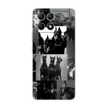 Чехол ДОБЕРМАН для Xiaomi POCO F6 – Коллаж Доберман