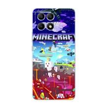 Чохол майнкрафт для Xiaomi POCO F6 (MINECRAFT)