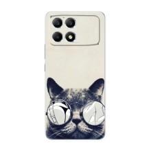 Чехол на тематику: Коты для Xiaomi POCO F6 – Модный кот