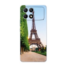 Чохол Ейфелева Вежа Xiaomi POCO F6 - (AlphaPrint) (Дорога до Парижу)