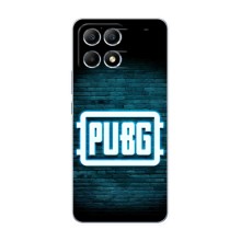 Чеjхол PUBG для Поко Ф6 (AlphaPrint) (Лого PUBG)