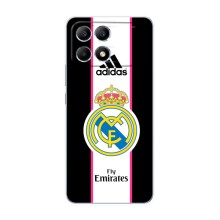 Чехол для Xiaomi POCO F6 с принтом (Лого Real Madrid)