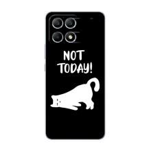 Бампер з зображенням Котиків для Поко Ф6 (Not Today)