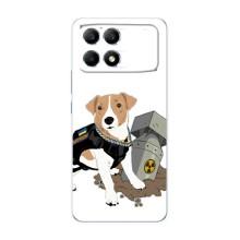Чохол з принтом Песика Патрон для Xiaomi POCO F6 (Пес Патрон з ракетою)