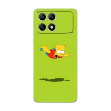 Чjхол з Сімпсонами для Xiaomi POCO F6 (VPrint) (Барт Сімпсон)