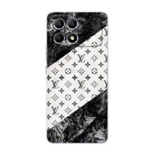 Чехол Стиль Louis Vuitton на Xiaomi POCO F6 (LV на белом)