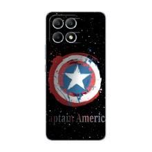 Чехол с Щитом Капитана Америки на Xiaomi POCO F6 – Щит Капитана