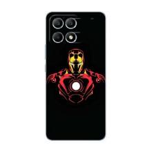 Чехол Супергерой Железный человек на Xiaomi POCO F6 – Железный человек
