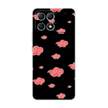 Чехол с символикой Аниме для Xiaomi POCO F6 – Анимешные тучки