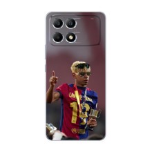 Чохол з футболістом Ламін Ямаль Xiaomi POCO F6
