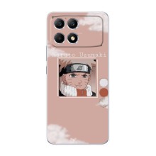 Чохол з картинкою Наруто Аніме для Xiaomi POCO F6 – Наруто с тучками