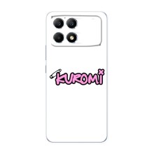 Чохол з персонажем Куромі на Xiaomi POCO F6 – Лого Куромі