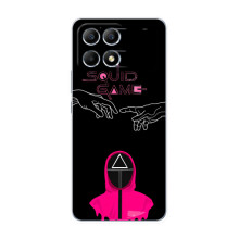 Чехол Гра в кальмара для Xiaomi POCO F6 – Охранник