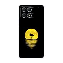 Летний Чехол на Xiaomi POCO F6 – Желтый Закат