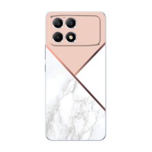 Мраморний чехол на Xiaomi POCO F6 (VPrint) (Тройний мрамор)